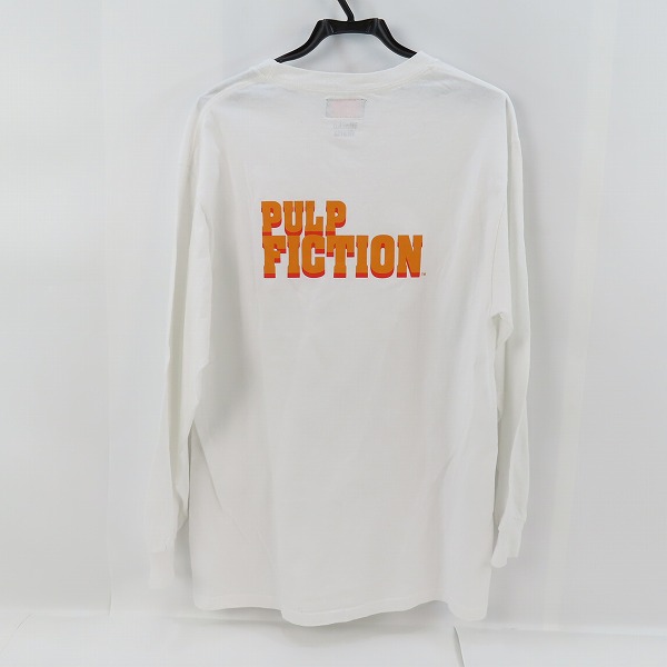 実際に弊社で買取させて頂いたWACKO MARIA/ワコマリア PULP FICTION CREW NECK LONG SLEEVE T-SHIRT (TYPE-3) ロングTシャツ PF-WM-LT03/Lの画像 1枚目