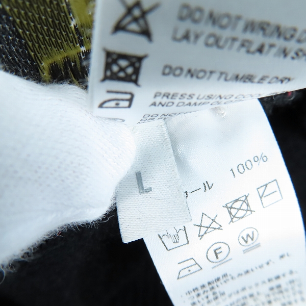 実際に弊社で買取させて頂いたWilliam lockie/ウィリアムルーキー BEAMS/ビームス セーター/Lの画像 3枚目