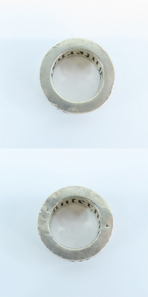 実際に弊社で買取させて頂いたGabor International/ガボールインターナショナル ガボラトリー ロゴワイドシガーバンドリング/12.5号-13.5号の画像 3枚目