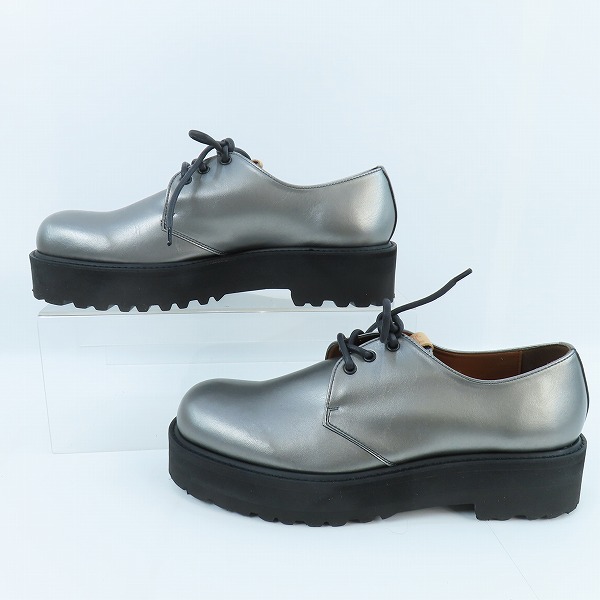 実際に弊社で買取させて頂いたglamb/グラム Platform 3 Hole Shoes/プラットフォーム3ホールシューズ ブーツ GB0223-AC02/2の画像 3枚目