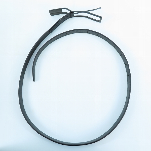 実際に弊社で買取させて頂いたJULIUS/ユリウス ワイド バックル ナロー レザー ベルトの画像 7枚目