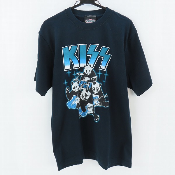 実際に弊社で買取させて頂いたKISS/キス キッス パンダ柄 ヴィンテージ/ビンテージ バンド Tシャツ/M