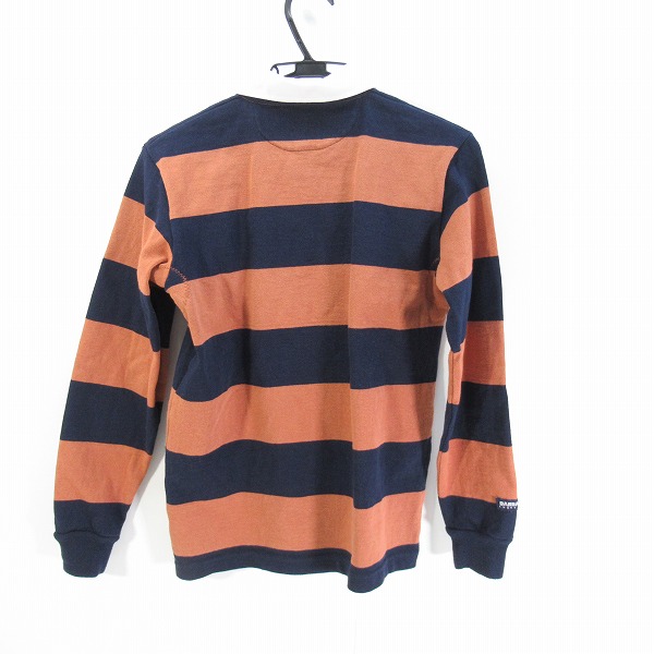 実際に弊社で買取させて頂いたBARBARIAN RUGBY WEAR/バーバリアン 長袖 ラグビーシャツ /XSの画像 1枚目