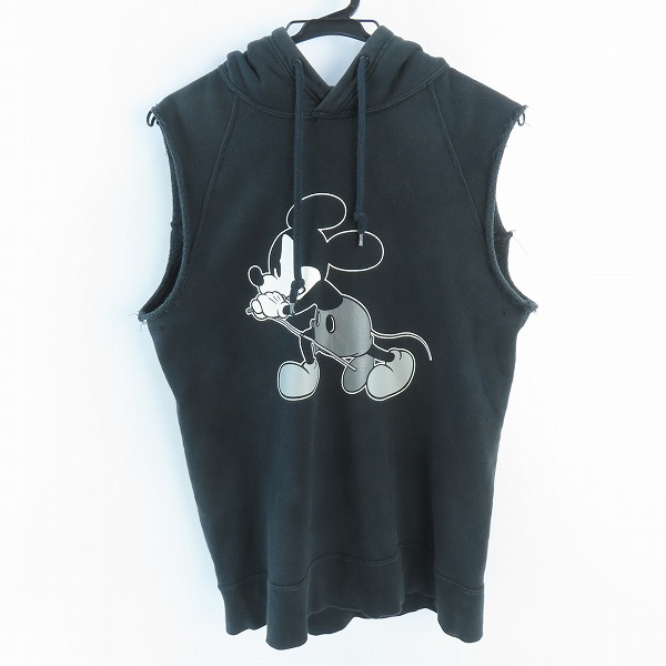 実際に弊社で買取させて頂いたNUMBER (N)INE/ナンバーナイン Disney ミッキー ノースリーブパーカー/2