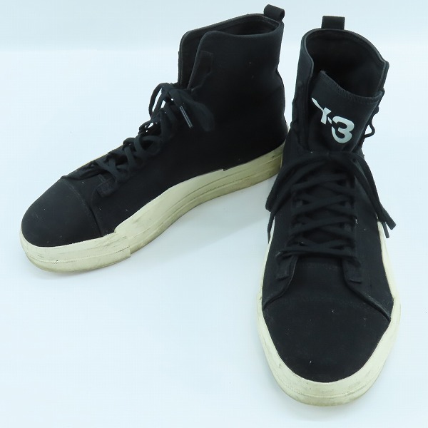 実際に弊社で買取させて頂いたY-3/ワイスリー アディダス×ヨウジヤマモト ロゴ刺繡 スニーカー EF2653/26.0