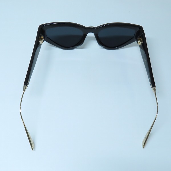実際に弊社で買取させて頂いたChristian Dior/クリスチャンディオール Cat Style Dior1 アイウエア/サングラス 8072Kの画像 2枚目