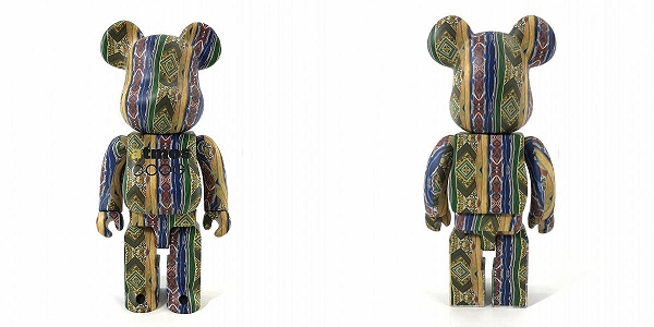 実際に弊社で買取させて頂いた【難あり含む】MEDICOM TOY/メディコムトイ BE@RBRICK/ベアブリック atmos×COOGI/アトモス×クージー 100％＆400％の画像 1枚目