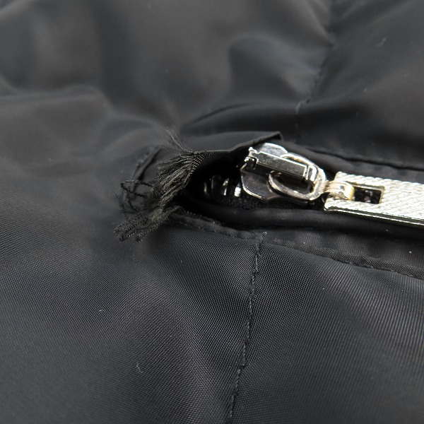 実際に弊社で買取させて頂いたLACOSTE/ラコステ ニット切り替え中綿ジャケット/Lの画像 9枚目