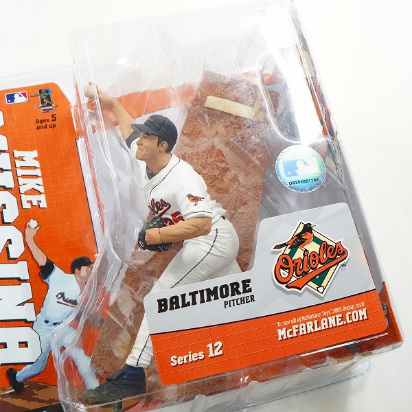 実際に弊社で買取させて頂いた【未開封】McFARLANE TOYS/マクファーレントイズ ボルチモア・オリオールズ #35 MIKE MUSSINA マイク・ムッシーナ フィギュアの画像 3枚目