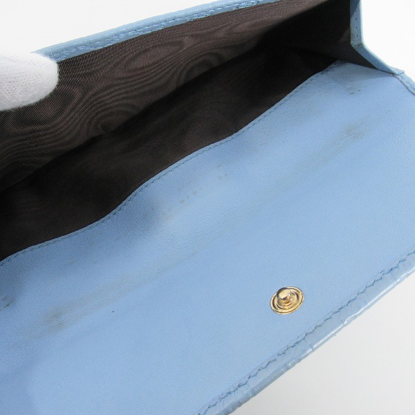 実際に弊社で買取させて頂いたGUCCI/グッチ マイクロGG グッチシマ 長財布 449393-0959の画像 7枚目