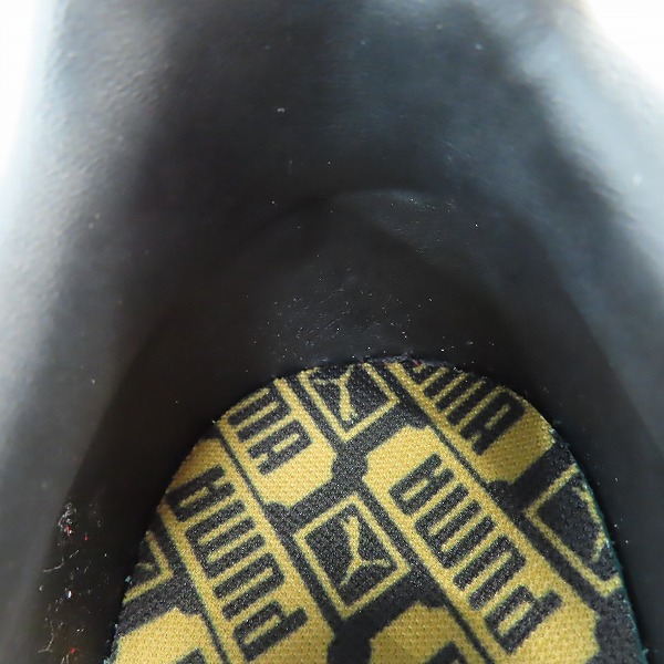 実際に弊社で買取させて頂いたPUMA/プーマ SUEDE CLASSIC XXI P BLACK-I BLUE-URBAN RED 374915-33/27.5の画像 6枚目