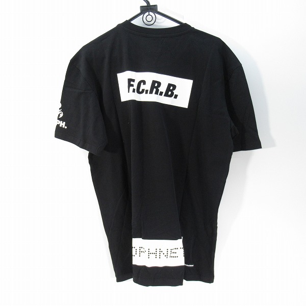 実際に弊社で買取させて頂いたF.C.Real Bristo/レアルブリストル F.C.R.B.  BLACK_MEYBA×FCRB TEE 半袖Tシャツ MF1S21AW/Lの画像 1枚目