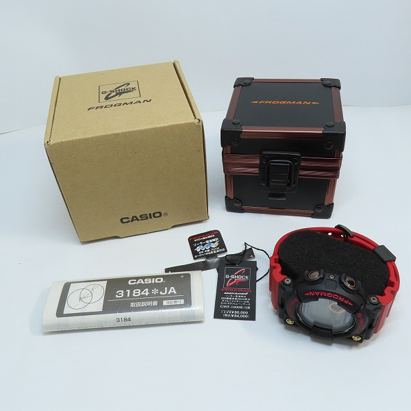 実際に弊社で買取させて頂いた【カスタム】G-SHOCK/Gショック FROGMAN/フロッグマン ソーラー GWF-1000B-1JRの画像 6枚目