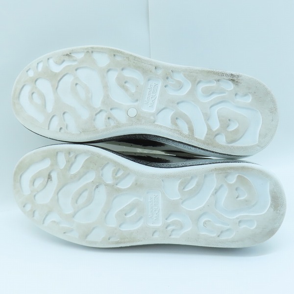 実際に弊社で買取させて頂いたAlexander McQueen/アレキサンダーマックイーン ペイント オーバースニーカー/40の画像 2枚目