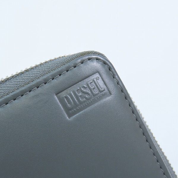 実際に弊社で買取させて頂いたDIESEL/ディーゼル 長財布 ラウンドファスナー X09670 PR227 の画像 5枚目
