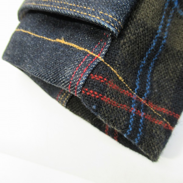 実際に弊社で買取させて頂いたJUNYA WATANABE COMME des GARCONS MAN×LEVI'S/ジュンヤワタナベ×リーバイス デニム カバーオール ジャケット WJ-C201/XSの画像 6枚目