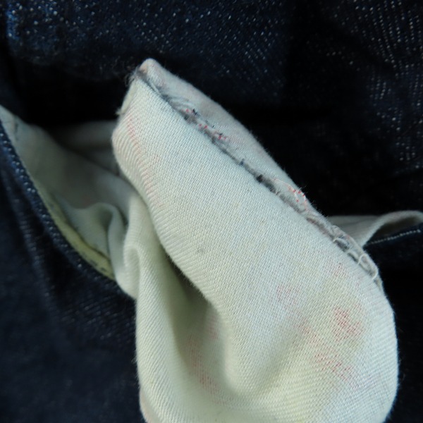 実際に弊社で買取させて頂いたDickies×Brooks Brothers/ディッキーズ×ブルックスブラザーズ ジップフライ デニムパンツ 152M40BR02 /28の画像 6枚目