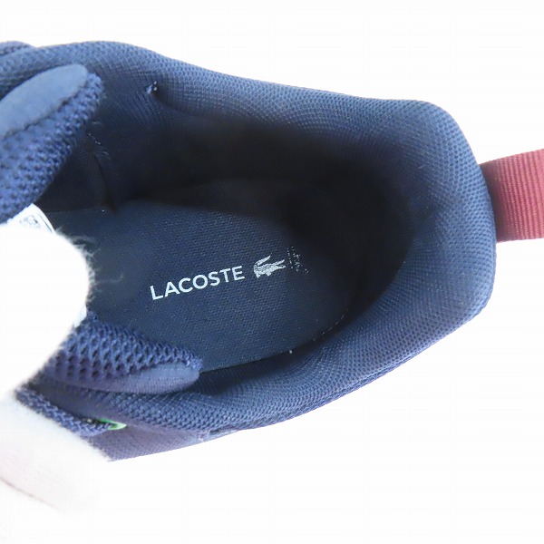 実際に弊社で買取させて頂いたLACOSTE/ラコステ L-GUARD BREAKER CT 2231 SMA スニーカー 746SMA00842S3/EUR40の画像 4枚目