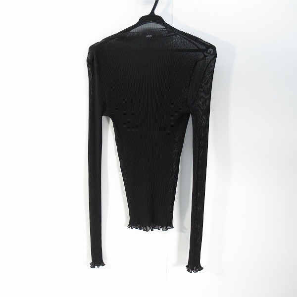 実際に弊社で買取させて頂いたHUGO BOSS/ヒューゴボス プリーツ/シースルー カットソー