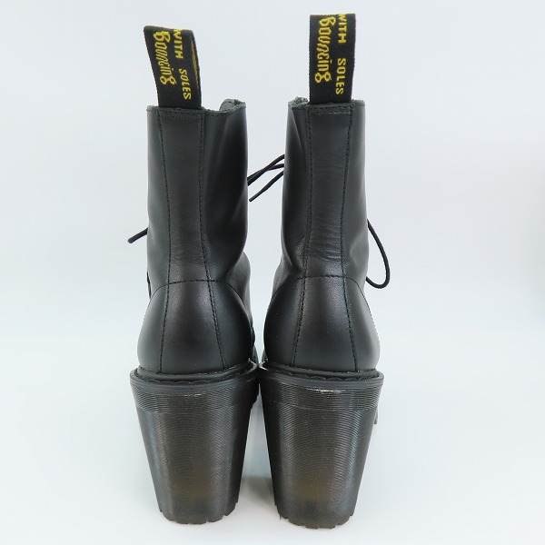 実際に弊社で買取させて頂いたDr.Martens/ドクターマーチン KENDRA/ケンドラ 10ホール レースアップ ヒールブーツ 23927001/UK6の画像 1枚目