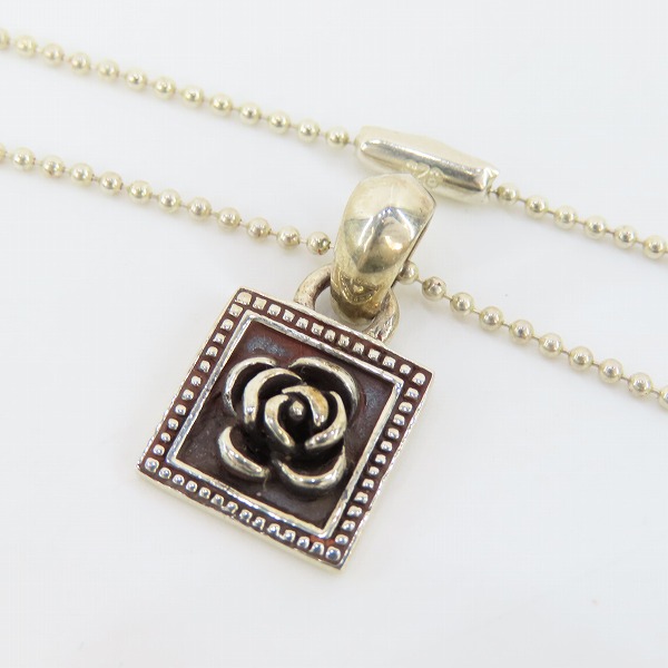 実際に弊社で買取させて頂いたBloody Mary/ブラッディマリー ローズ フレーム ネックレス