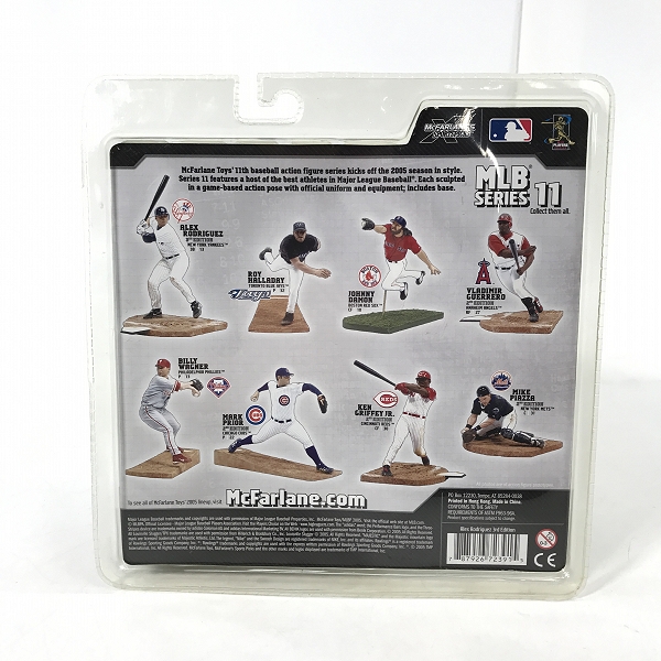 実際に弊社で買取させて頂いた【未開封】McFARLANE TOYS/マクファーレントイズ  ニューヨークヤンキース #13 ALEX Rodriguez フィギュアの画像 2枚目