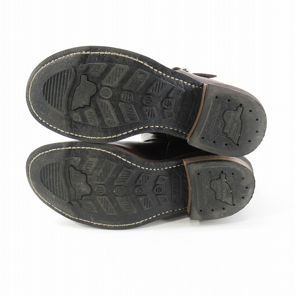 実際に弊社で買取させて頂いたRED WING/レッドウィング ENGINEER BOOTS/エンジニアブーツ チョコレートクロームレザー 2269 /7.5Dの画像 2枚目