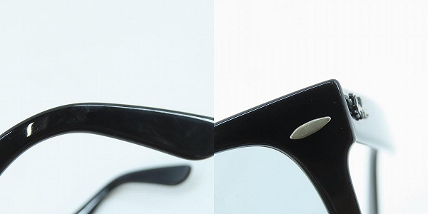 実際に弊社で買取させて頂いたRay-Ban/レイバン WAYFARER/ウェイファーラー サングラス/アイウェア RB2140-F 601/R5の画像 8枚目