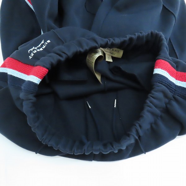 実際に弊社で買取させて頂いたBURBERRY LONDON ENGLAND/バーバリーロンドンイングランド ニットジャケット/サイドラインパンツ セットアップ S/Mの画像 5枚目