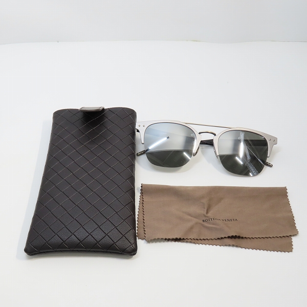 実際に弊社で買取させて頂いたBOTTEGA VENETA/ボッテガヴェネタ アジアンフィット サングラス/アイウェア BV0146SA の画像 9枚目