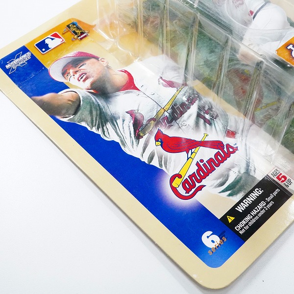 実際に弊社で買取させて頂いた【未開封】McFARLANE TOYS/マクファーレントイズ セントルイス・カージナルス #15 JIM EDMONDS ジム・エドモンズ フィギュア 白の画像 6枚目