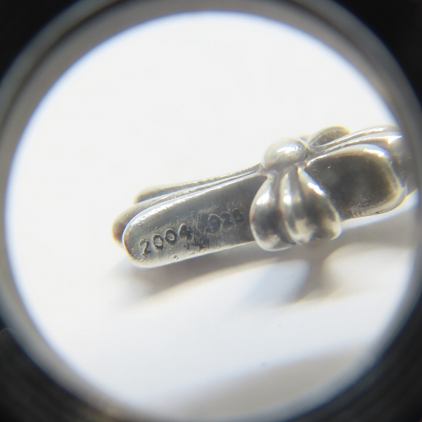 実際に弊社で買取させて頂いたCHROME HEARTS/クロムハーツ ベビーファット クロスチャームの画像 5枚目