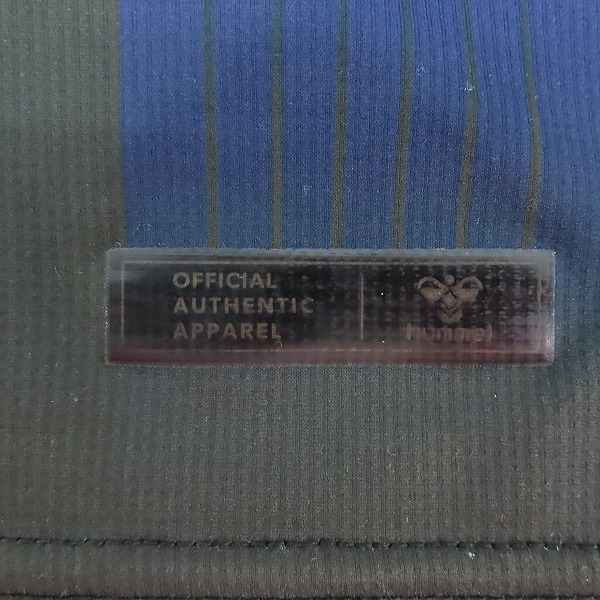 実際に弊社で買取させて頂いたhummel/ヒュンメル ガンバ大阪 23/24 ＃7宇佐美貴史 オーセンティック レプリカ ユニフォームシャツ/M-Lの画像 5枚目
