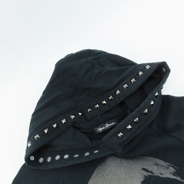 実際に弊社で買取させて頂いたHYSTERIC GLAMOUR/ヒステリックグラマー スカルスタッズパーカー ワンピース 0114CO07/Fの画像 5枚目