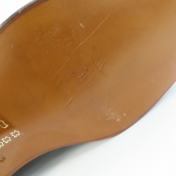 実際に弊社で買取させて頂いたJOHN LOBB/ジョンロブ GROSVENOR/グロヴナー レザーシューズ 10Eの画像 6枚目