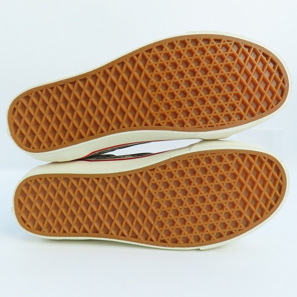 実際に弊社で買取させて頂いた【未使用】VANS/バンズ SK8-HI 38 REISSUE/スケート ハイ 50周年記念 パイレーツスカル ハイカットスニーカー VN0A2XS1JSO/26.5の画像 2枚目