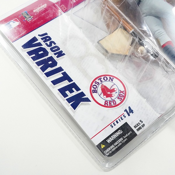 実際に弊社で買取させて頂いた【未開封】MCFARLANE/マクファーレン SPORTSPICKS ボストン・レッドソックス #33 JASON VARITEK フィギュアの画像 6枚目