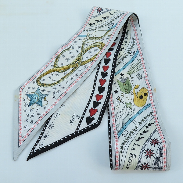 実際に弊社で買取させて頂いたChristian Dior/クリスチャンディオール ハート ミッツァ/ストール