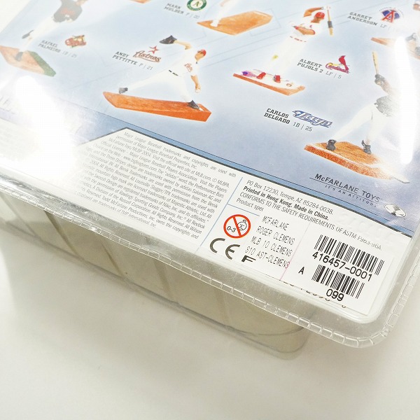 実際に弊社で買取させて頂いた【未開封】McFARLANE TOYS/マクファーレントイズ ヒューストン・アストロズ #22 ROGER CLEMENS ロジャー・クレメンスの画像 8枚目