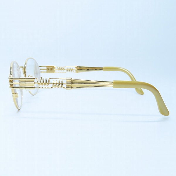 実際に弊社で買取させて頂いたJean Paul GAULTIER/ジャンポールゴルチエ 度入り ヴィンテージ ネジバネデザイン メガネフレーム/アイウェア 56-6106の画像 1枚目