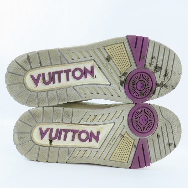 実際に弊社で買取させて頂いたLOUISVUITTON/ルイヴィトン LVトレイナーライン スニーカー 5.5の画像 2枚目