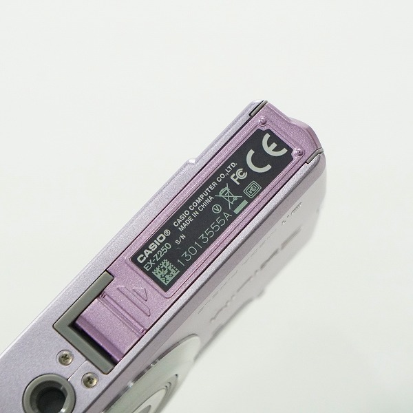 実際に弊社で買取させて頂いたCASIO/カシオ EX-Z250 EXILIM エクシリム コンパクトデジタルカメラ 簡易動作確認済みの画像 5枚目