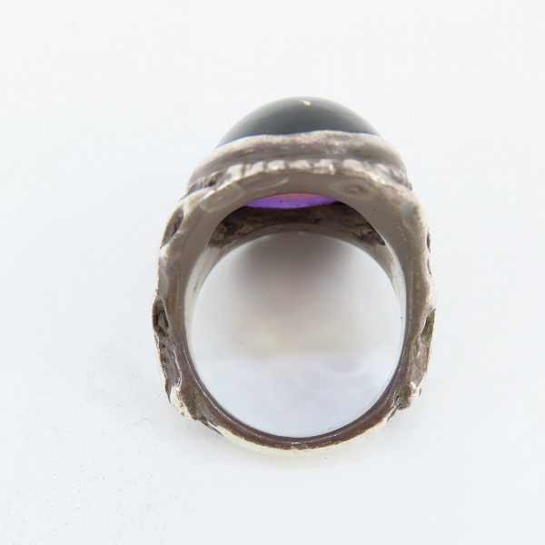 実際に弊社で買取させて頂いたALEX STREETER/アレックスストリーター 名古屋限定 エンジェルハートリング パープル/16-16.5号の画像 5枚目