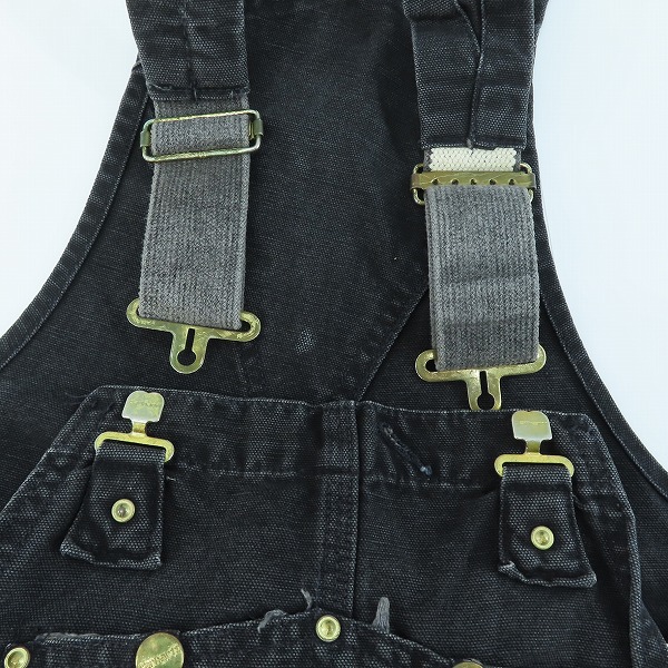実際に弊社で買取させて頂いたCarhartt/カーハート BIB OVERALL/オーバーオール ダック生地 /32×34の画像 5枚目