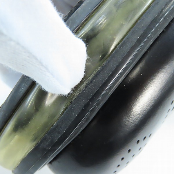 実際に弊社で買取させて頂いた【観賞用】PRADA/プラダ ウイングチップ エアソール レザー シューズ 2EE 098/8の画像 6枚目