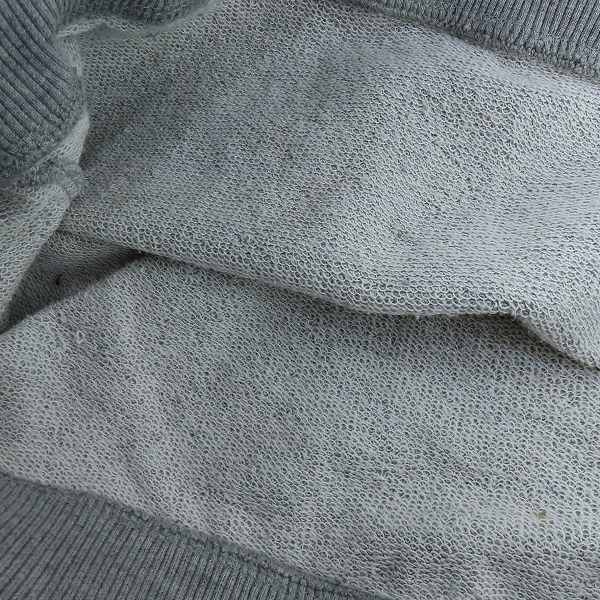 実際に弊社で買取させて頂いたBalmain/バルマン Paris Logo Raglan Sweat/クルーネックスウェット RH11679I052/Mの画像 7枚目