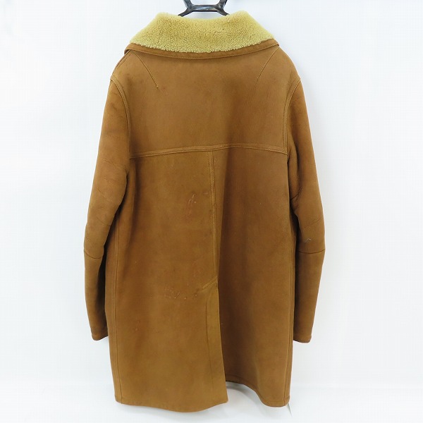 実際に弊社で買取させて頂いたAbercrombie＆Fitch/アバクロンビー＆フィッチ/アバクロ 黒タグ ヴィンテージ ムートン コート/38の画像 1枚目