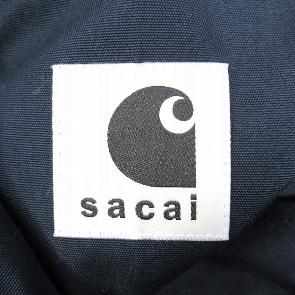 実際に弊社で買取させて頂いたsacai×Carhartt/サカイ×カーハート 24SS WIP Reversible Jacket リバーシブル デトロイトジャケット 24-03391M/2の画像 4枚目