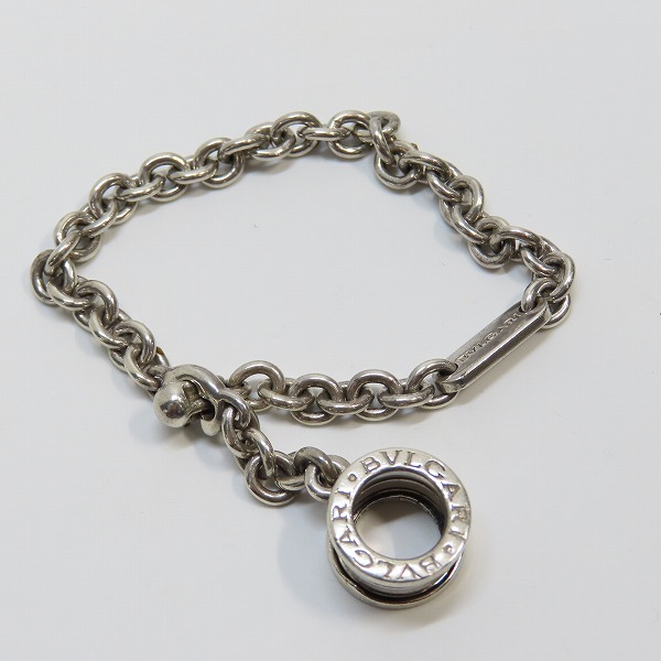 実際に弊社で買取させて頂いたBVLGARI/ブルガリ B-ZERO1/ビーゼロワン シルバー925 チェーンブレスレットの画像 1枚目