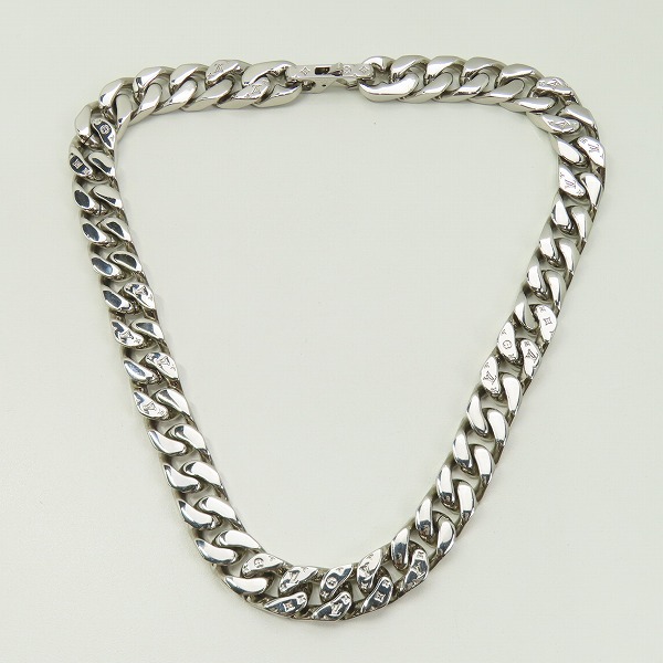 実際に弊社で買取させて頂いたLOUIS VUITTON/ルイヴィトン コリエ・LVチェーンリンクス チェーンネックレス M69987の画像 1枚目